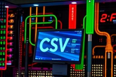 مقادیر جدا شده با کاما (CSV) چیست؟